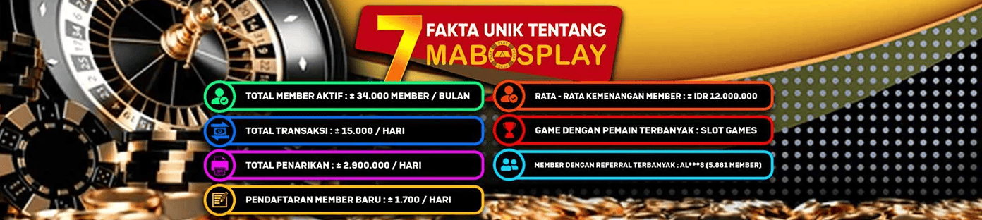 Illustration of benefits and facts of registering at Mabosplay
