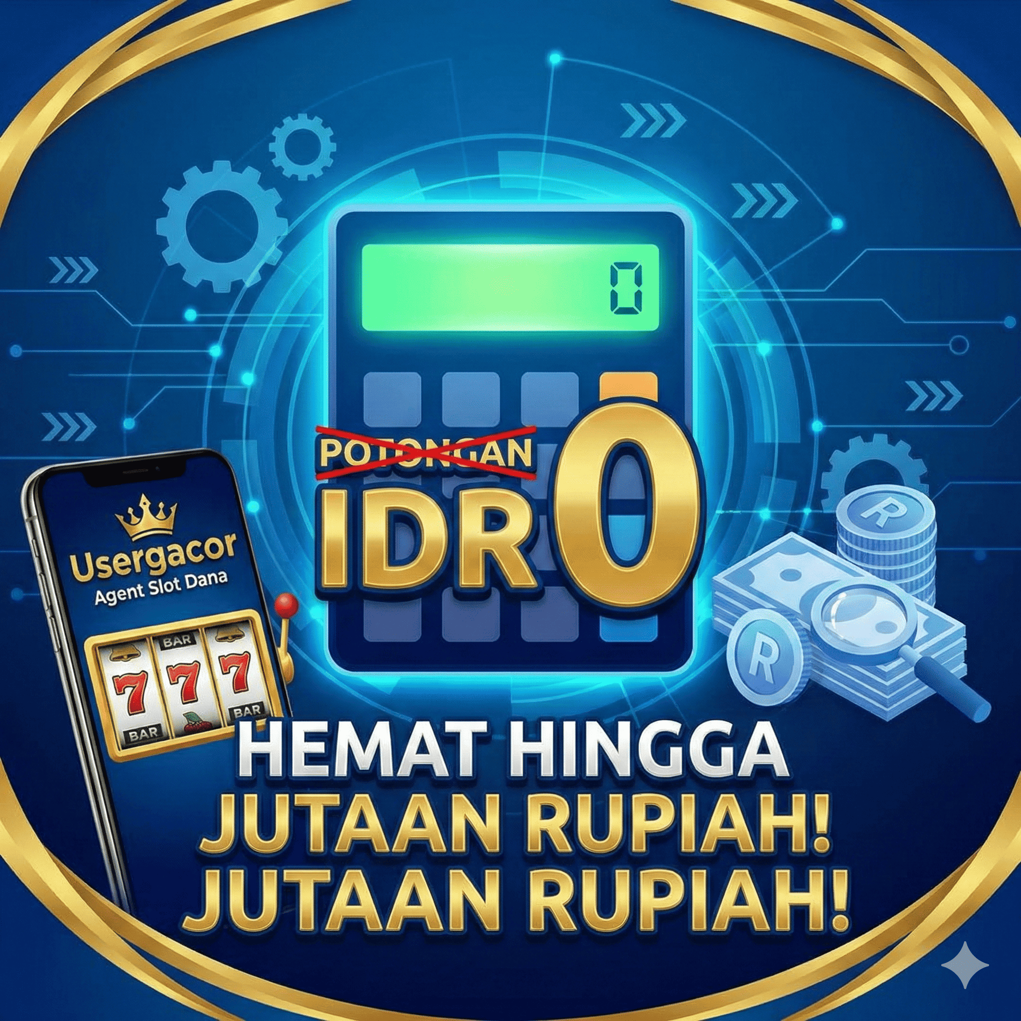 Usergacor Agent Slot Dana Without Deductions: Calculate How Much Rupiah You Can Save!