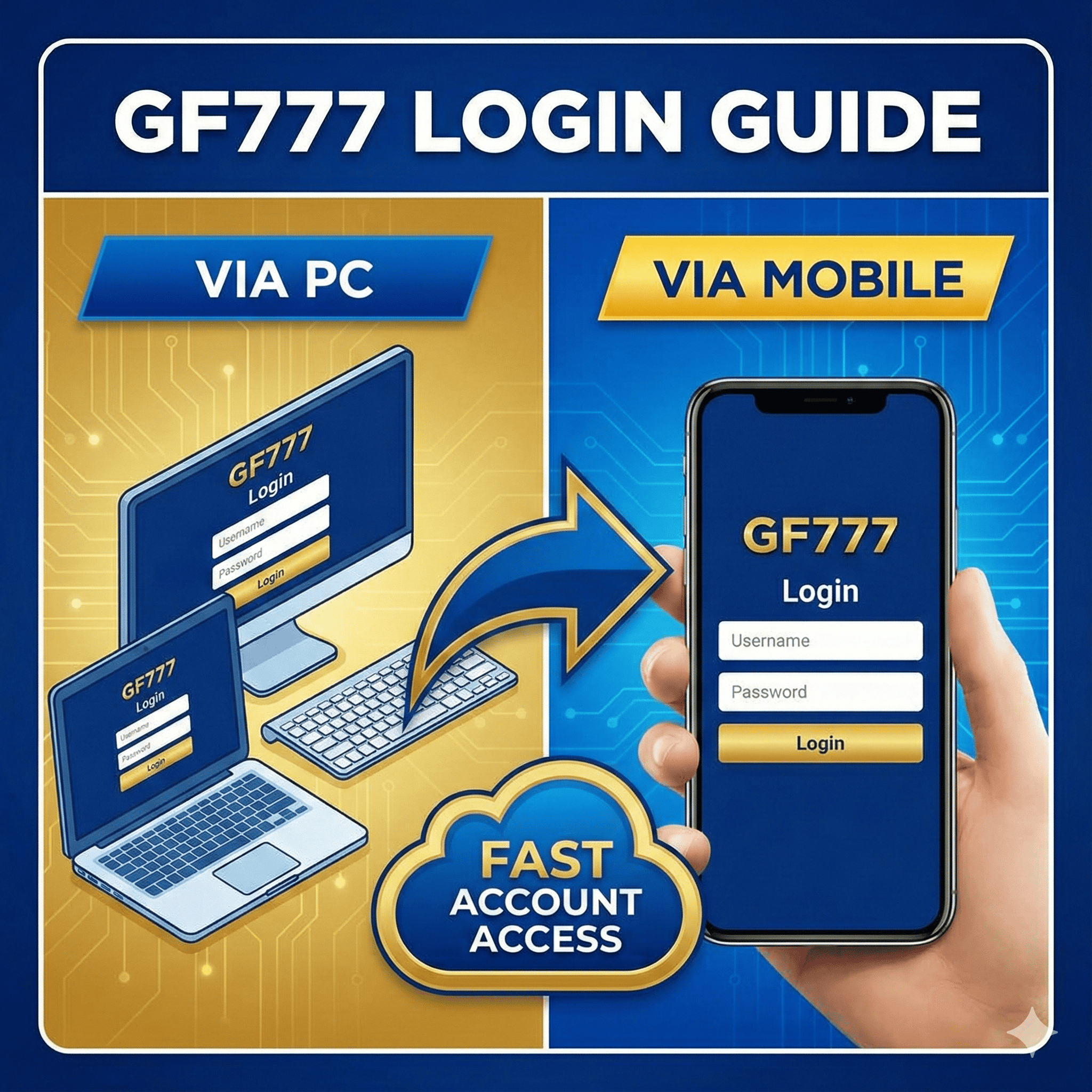 GF777 Login Guide: How to Access Your Account via Mobile and PC Fast